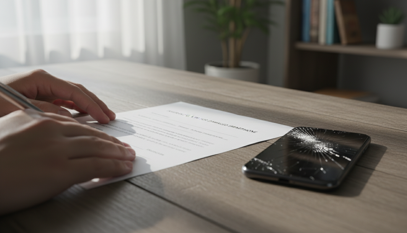 découvrez comment rédiger efficacement votre réclamation d'assurance pour un téléphone cassé grâce à notre guide complet avec des conseils pratiques pour maximiser vos chances de succès.