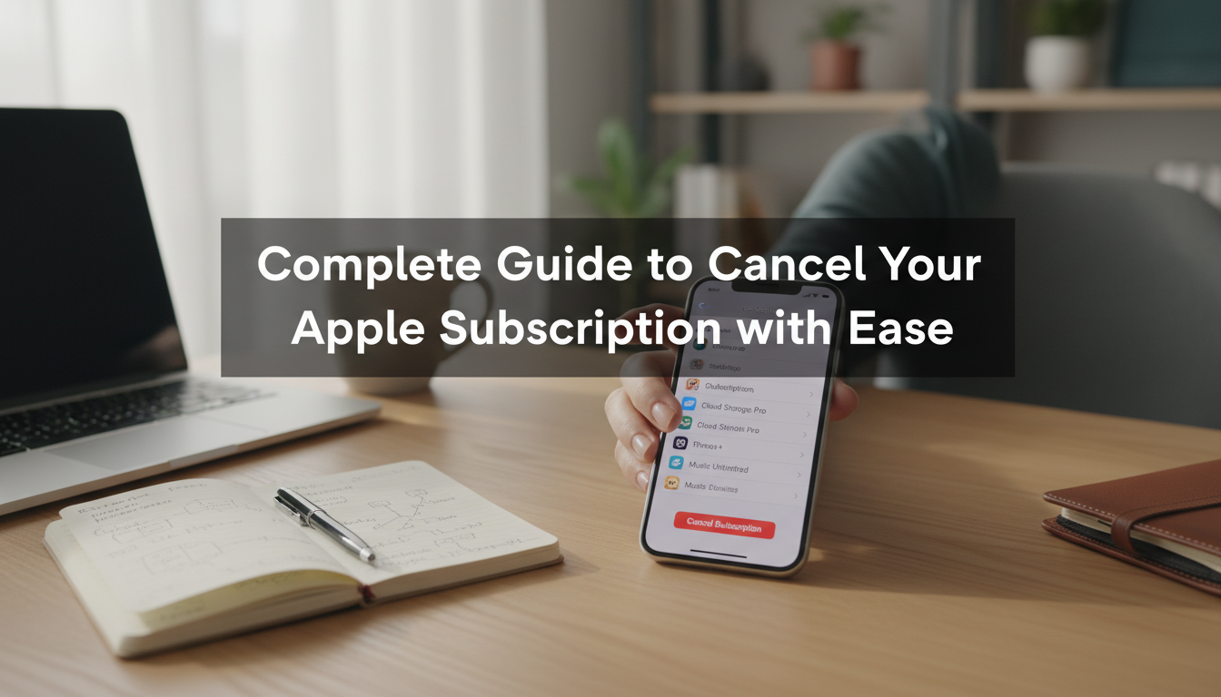 découvrez notre guide complet pour annuler facilement votre abonnement apple en quelques étapes simples. suivez nos conseils pratiques pour gérer vos abonnements sans stress.