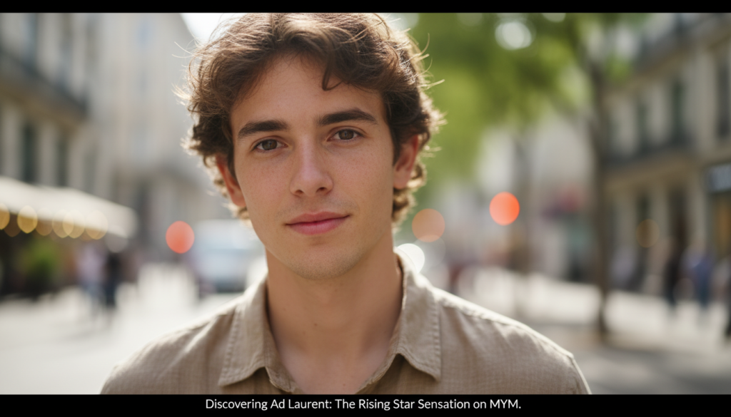 découvrez ad laurent, la nouvelle étoile montante qui séduit les fans sur mym grâce à son talent et son charisme unique.